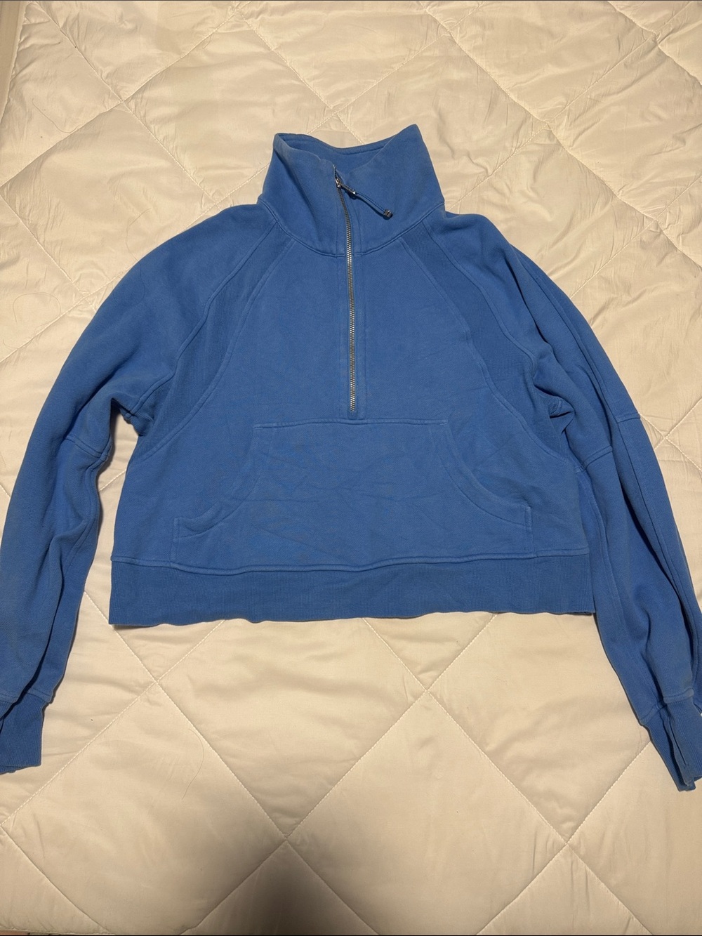 Lululemon Blue Nile Scuba Quarter Zip
